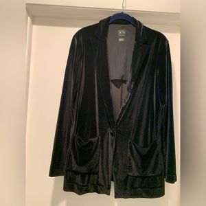 Armani Exchange Velour Jacket